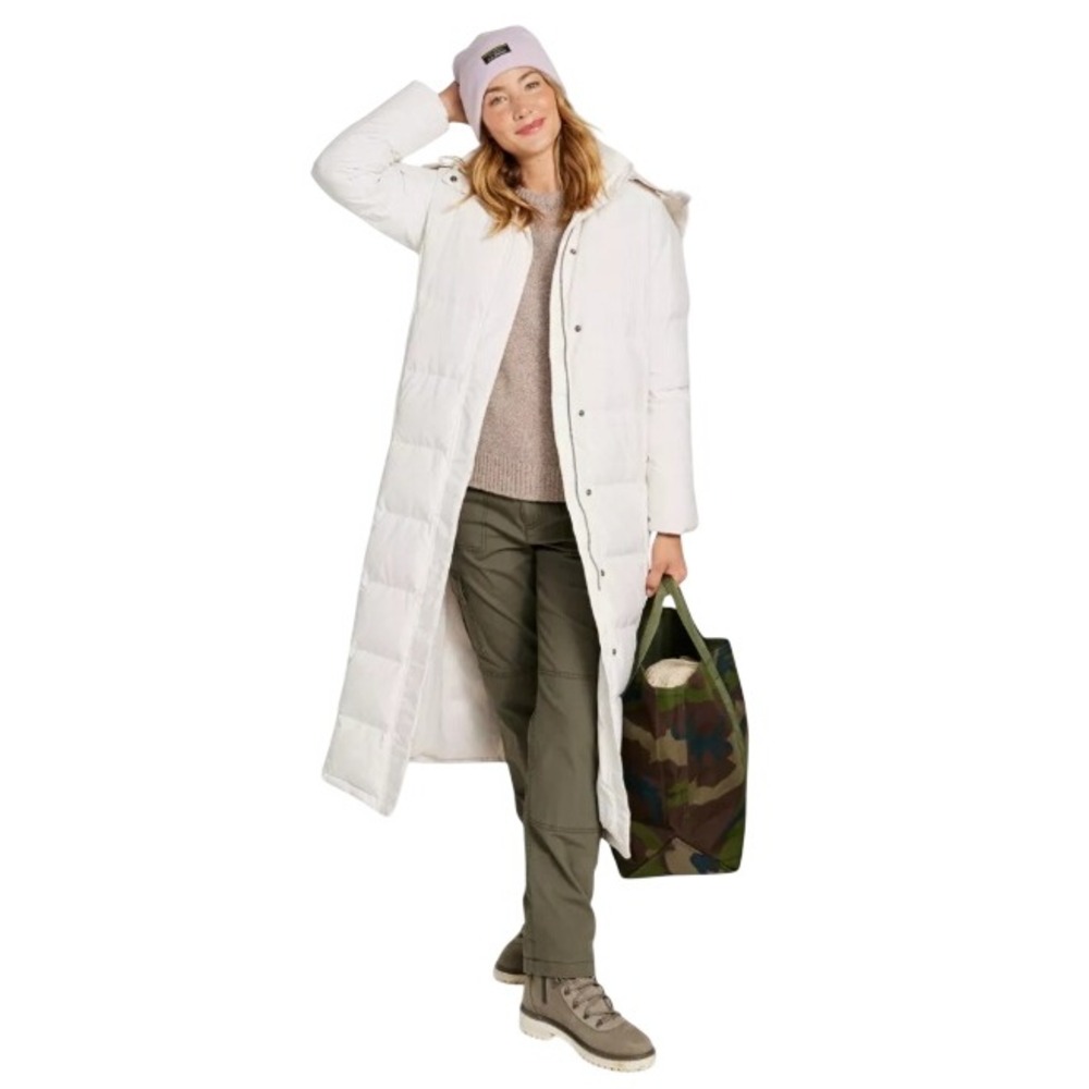 L.L.Bean Womens L Petite Cream Ultrawar100
